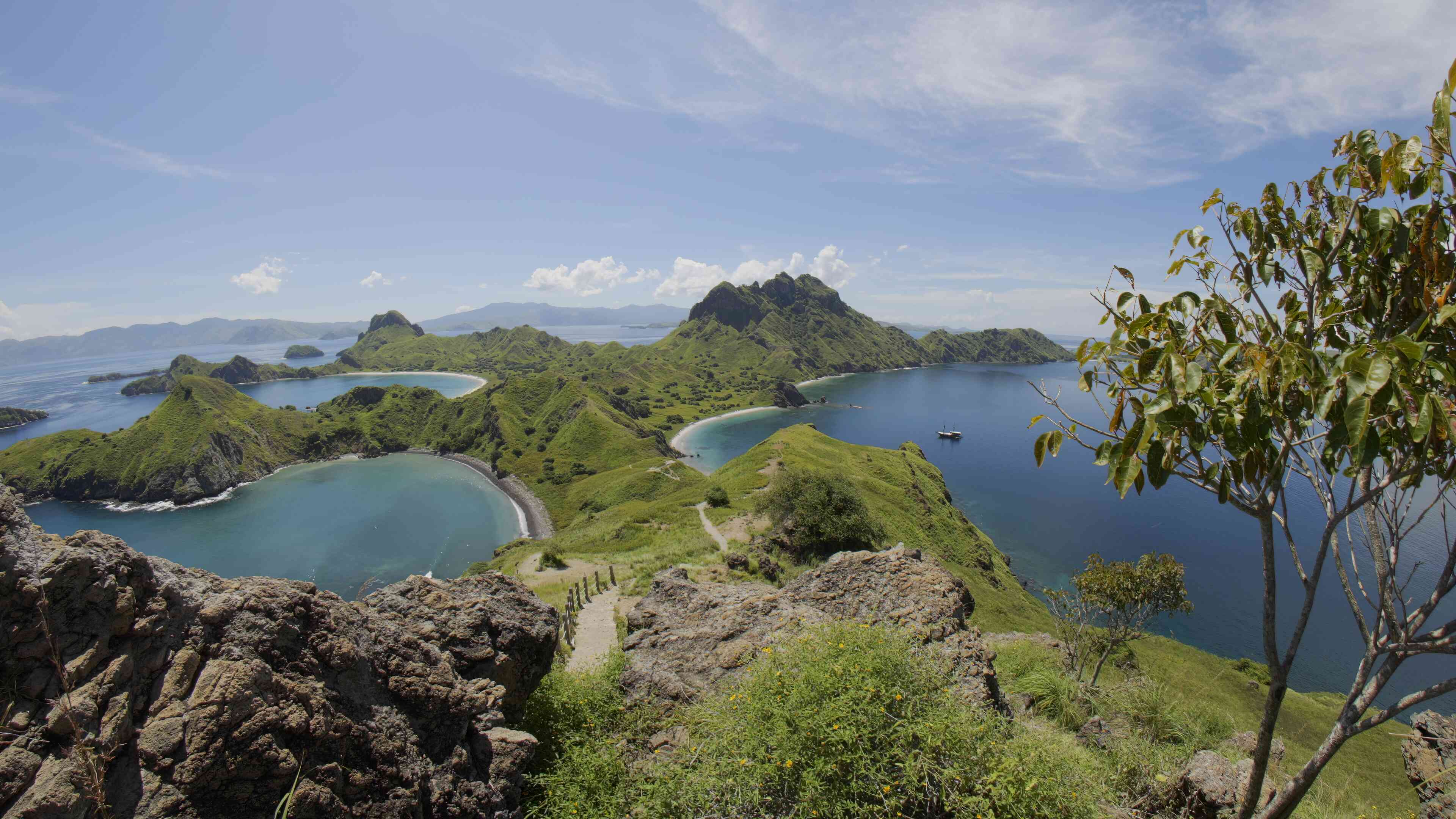 Padar Island Panorama