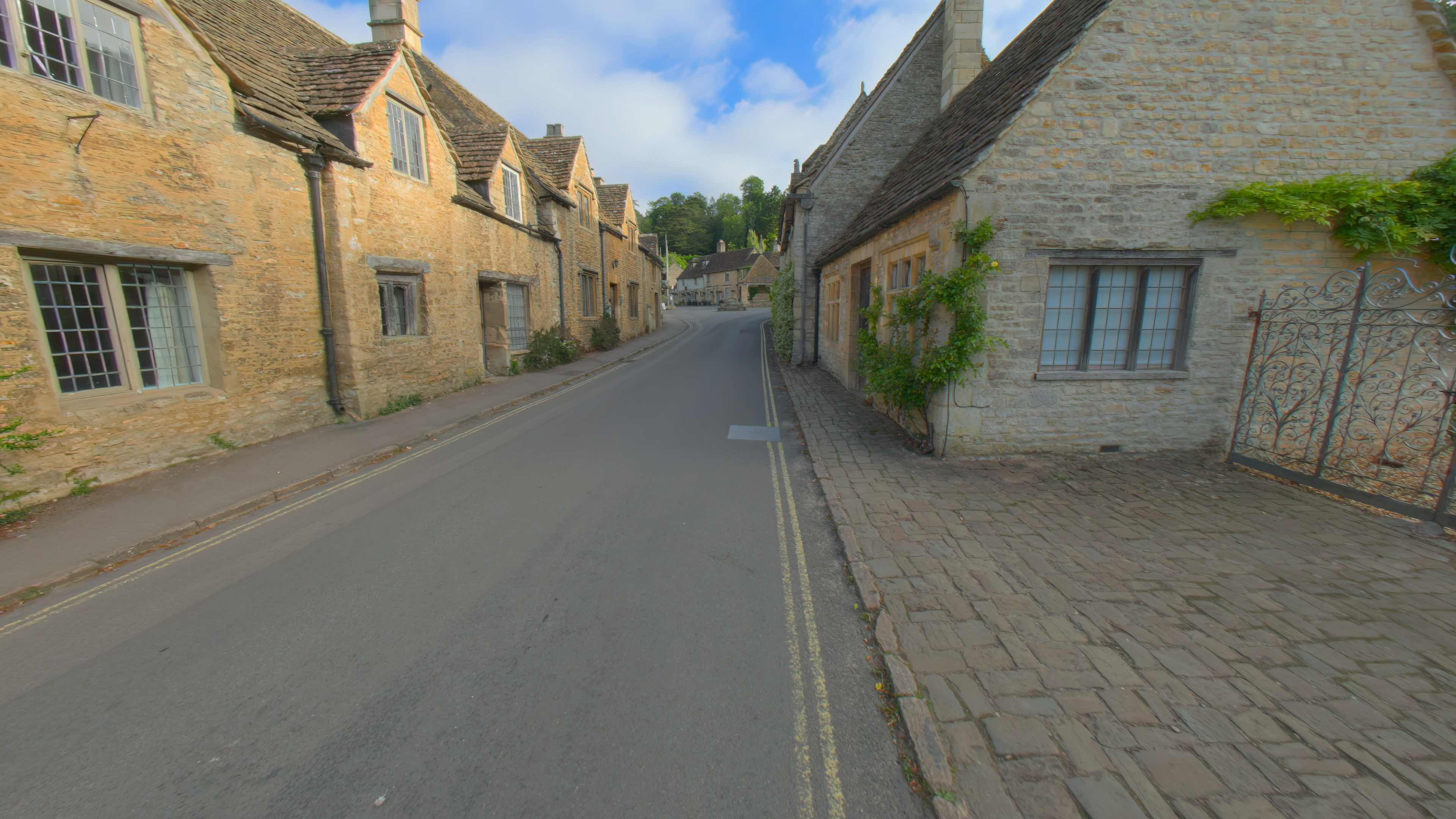 Stone Cottages of the Cotswolds, England