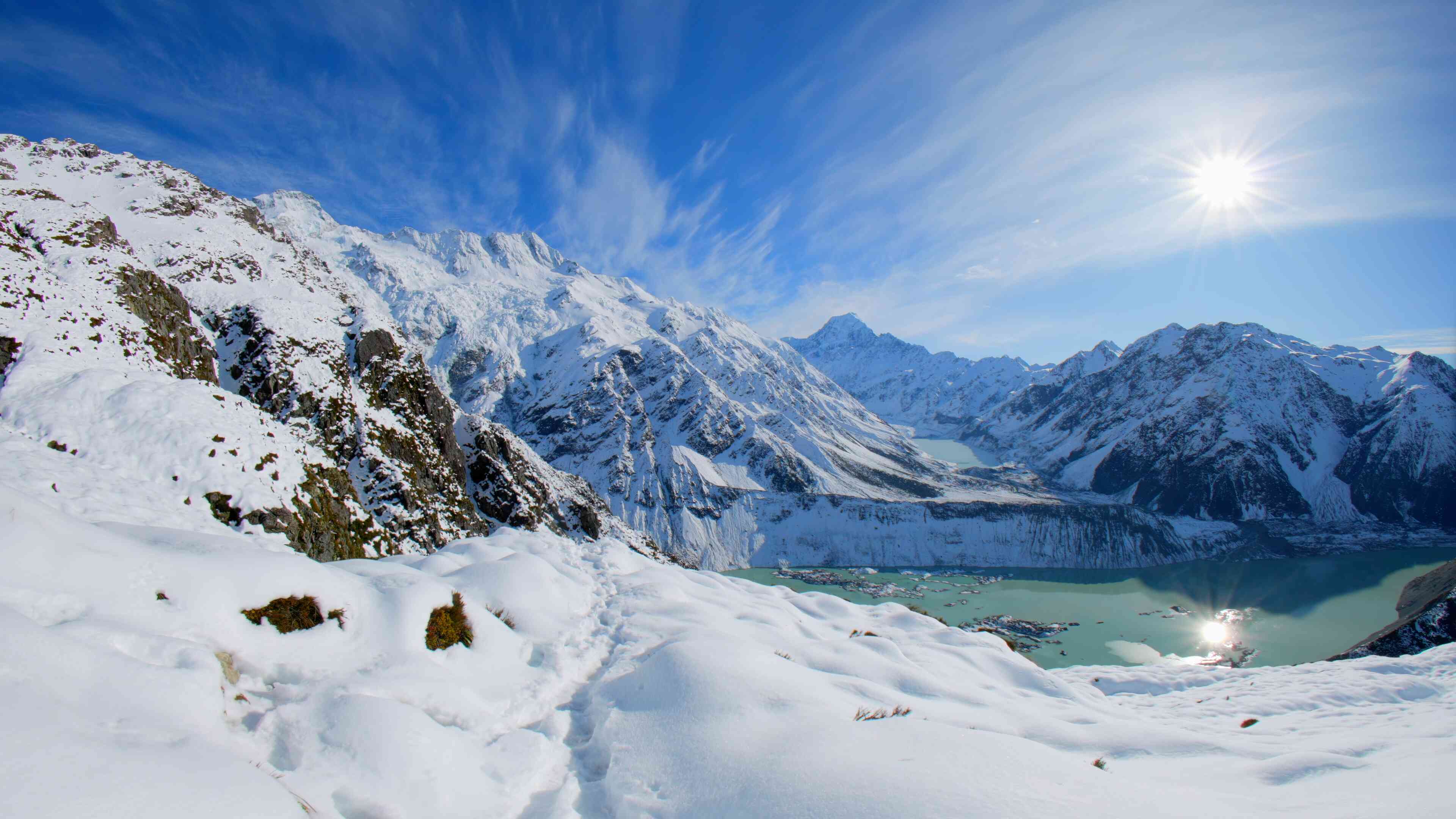 Southern Alps Snow Trek