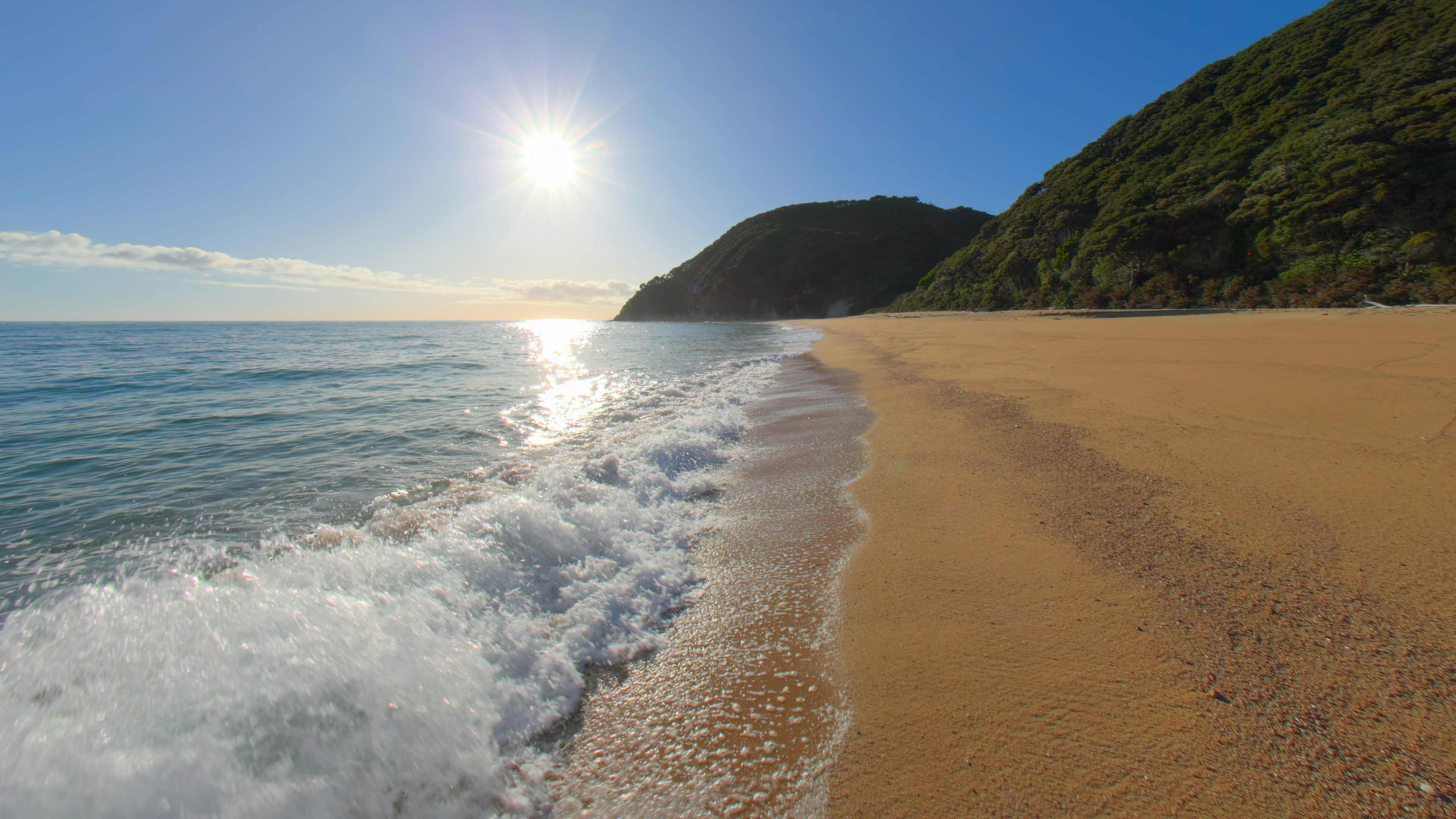 Feet in the Surf, New Zealand