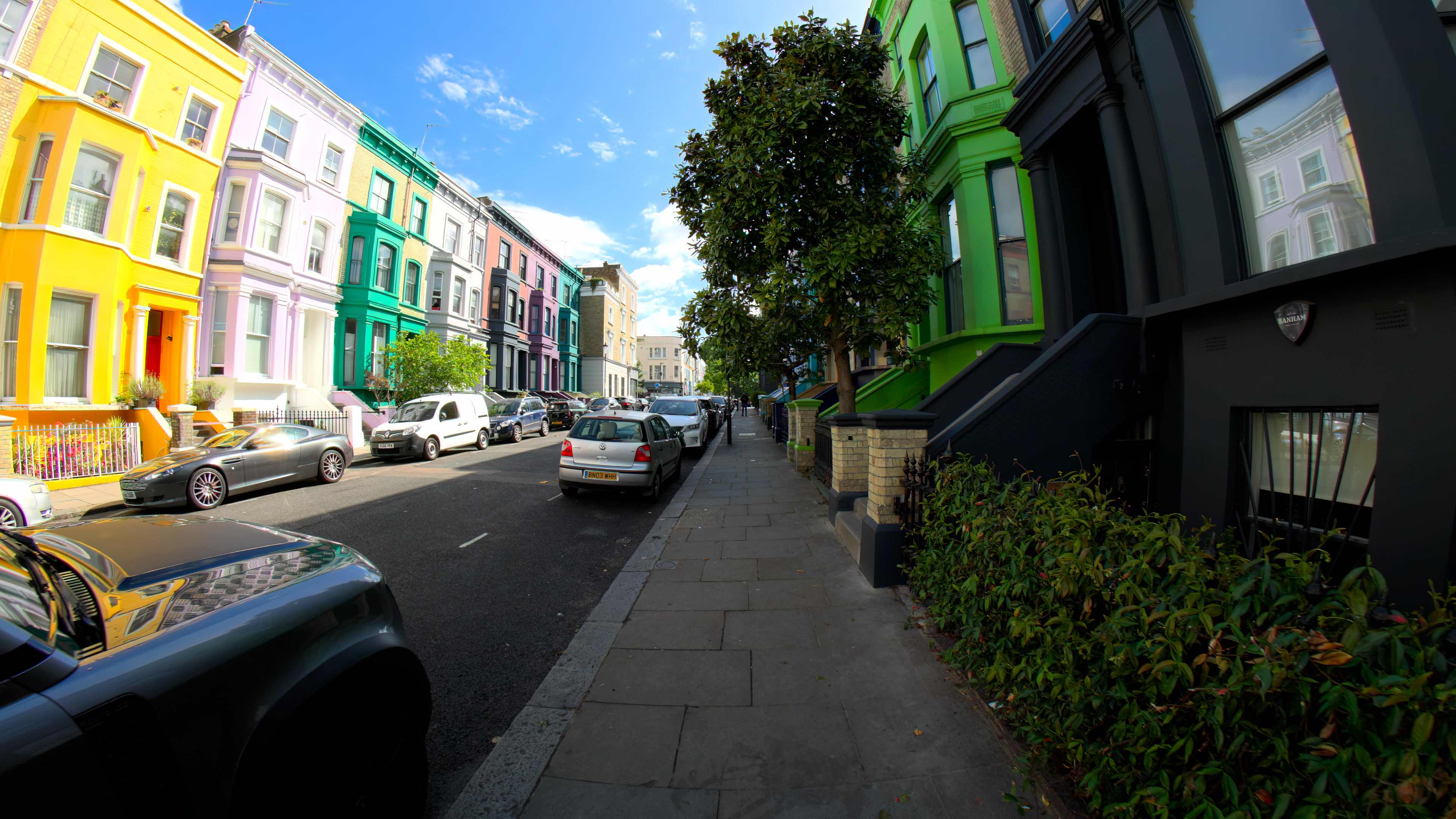 Colourful Streets of Notting Hill
